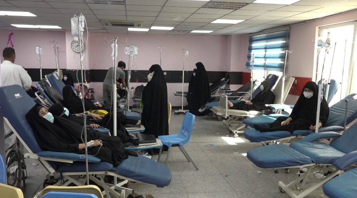 مرضى السرطان في النجف